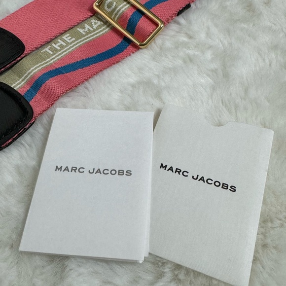 NWT Marc Jacobs Saffiano Small Snapshot Camera Bag Blue Malibu Multi - Picture 10 of 11